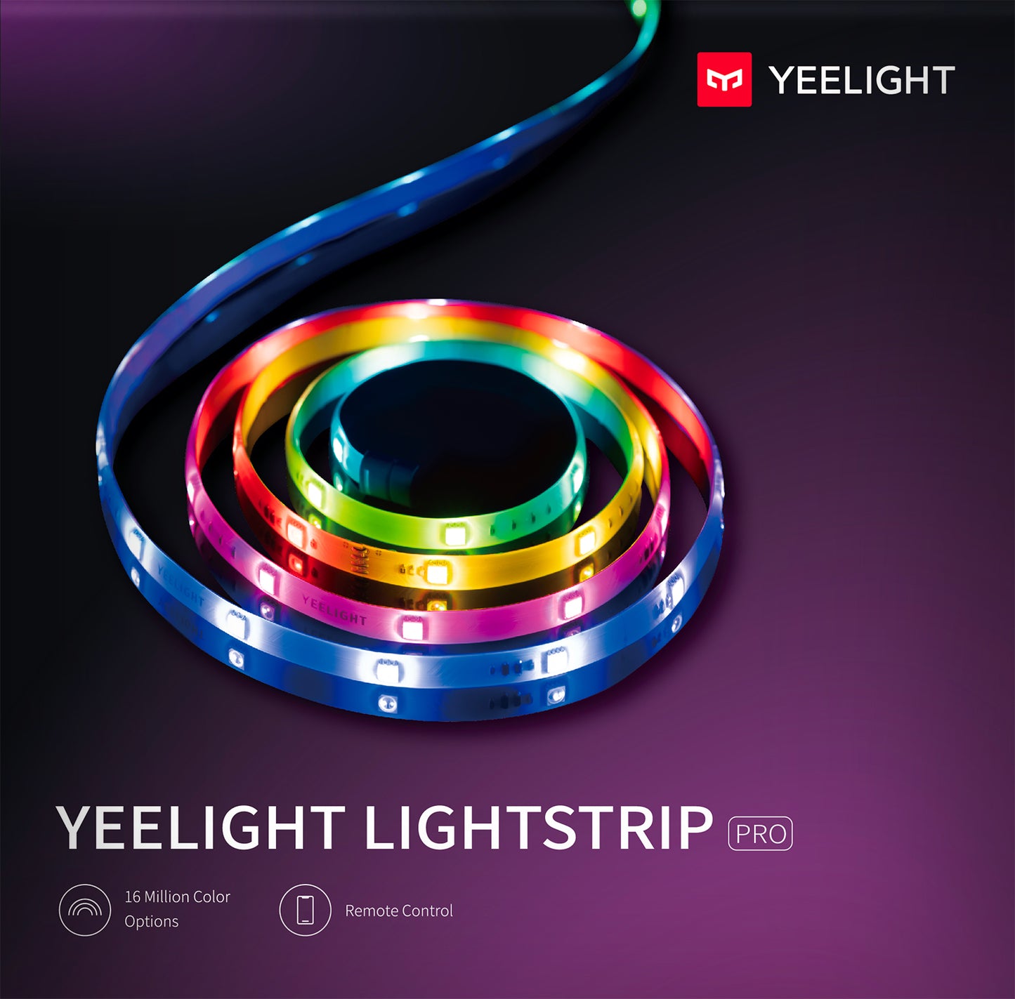 Λωρίδα Led Yeelight Pro, Wi-Fi, RGB, 2m, λευκό YLDD05 