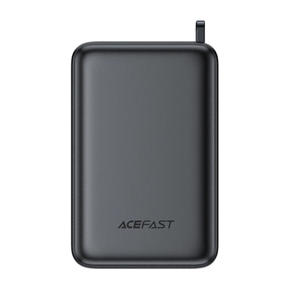 Εξωτερική μπαταρία Acefast M4, 20000mAh, 67W, PD + QI, 1 x USB-A - 2 x USB-C, Μαύρο