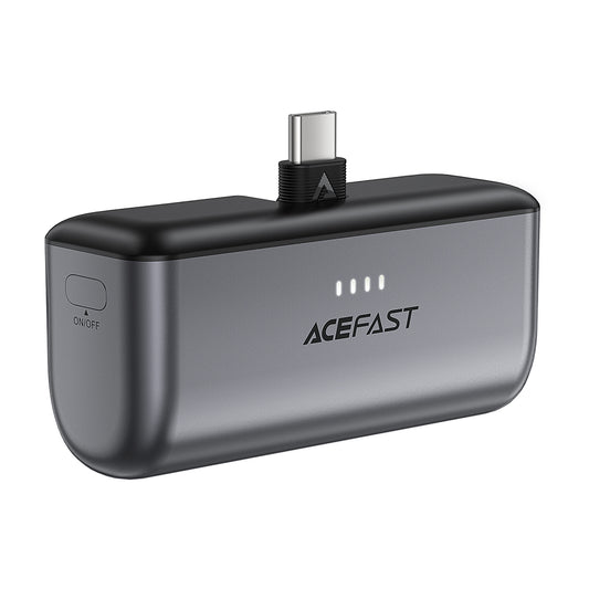 Εξωτερική Μπαταρία Acefast M9, 5000mAh, 20W, PD, 2 x USB-C, Μαύρο