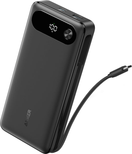 Εξωτερική Μπαταρία Anker PowerCore, 20000mAh, 87W, QC + PD, 1 x USB-A - 2 x USB-C, Μαύρη A1383H11