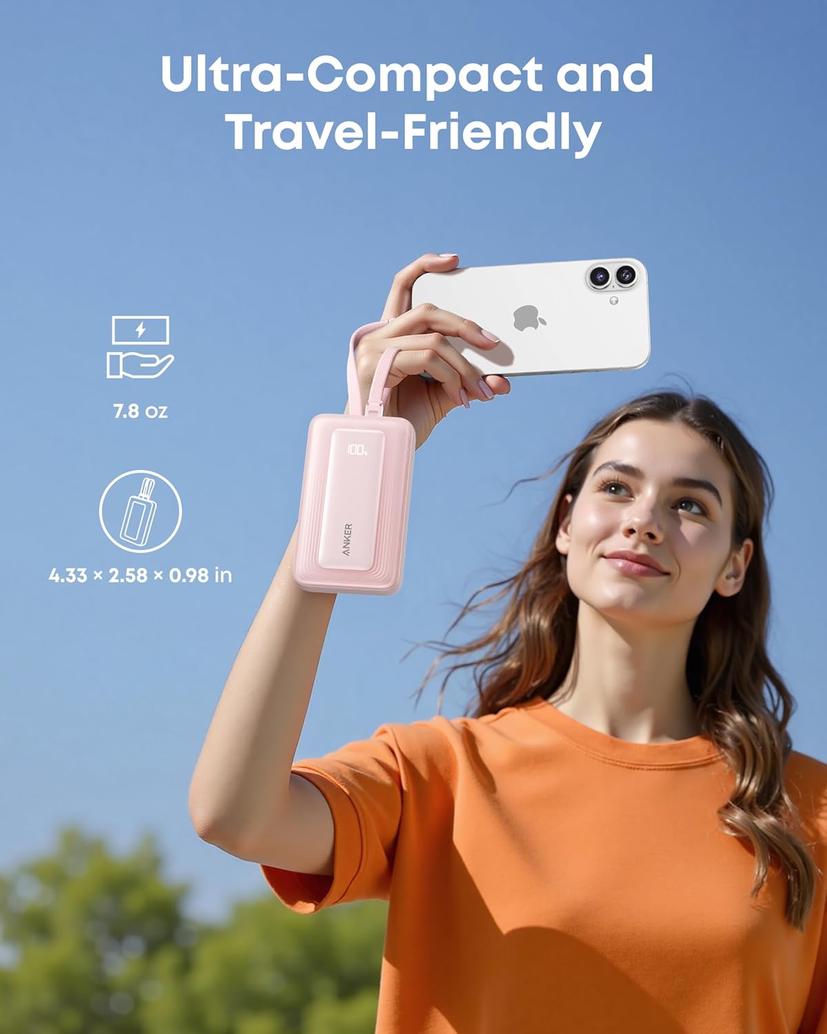 Εξωτερική Μπαταρία Anker Zolo, 10000mAh, 35W, QC + PD, 1 x USB-A - 2 x USB-C, Μαύρη A1680H12