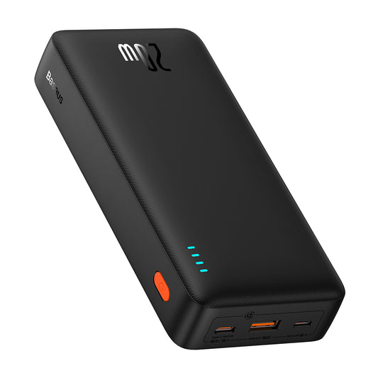 Εξωτερική Μπαταρία Baseus Airpow, 20000mAh, 20W, QC + PD, 1 x USB-A - 1 x USB-C, Μαύρη P10022804113-00