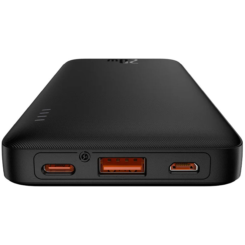 Εξωτερική μπαταρία Baseus Airpow, 10000mAh, 20W, QC + PD, 1 x USB-A - 1 x USB-C, μαύρο PPQD090001 