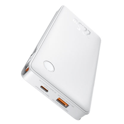 Εξωτερική Μπαταρία Baseus Airpow Lite, 10000mAh, 22.5W, QC + PD, 1 x Lightning - 1 x USB-A - 2 x USB-C, Λευκή P10067501213-00