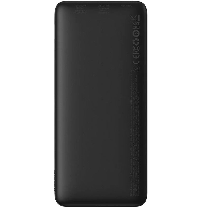 Εξωτερική μπαταρία Baseus Airpow, 10000mAh, 20W, QC + PD, 1 x USB-A - 1 x USB-C, μαύρο PPQD090001 