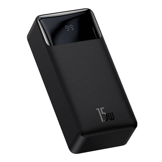 Εξωτερική μπαταρία Baseus Bipow, 30000mAh, 15W, 1 x USB-C - 2 x USB-A, μαύρο PPBD05050201