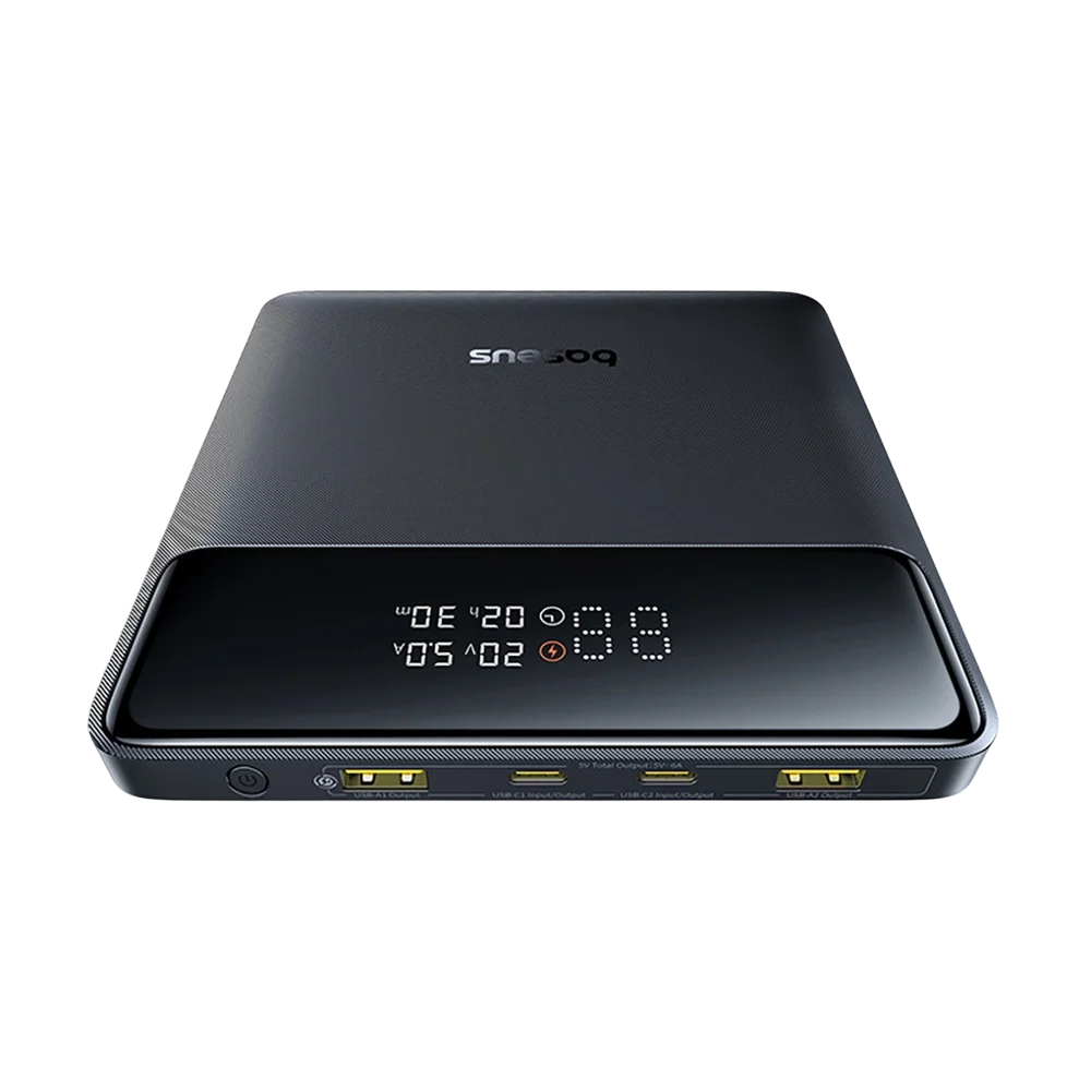 Εξωτερική Μπαταρία Baseus Blade H1, 20000mAh, 100W, QC + PD, 2 x USB-A - 2 x USB-C, Μαύρη