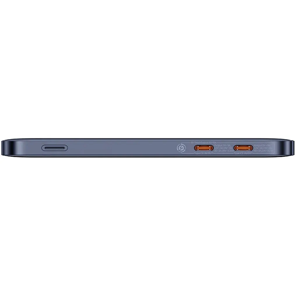 Εξωτερική μπαταρία Baseus Blade 2, 12000mAh, 65W, PD, 2 x USB-C, μπλε P10063801323-00 