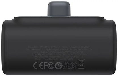 Εξωτερική Μπαταρία Baseus Compact, 5000mAh, 20W, PD, 1 x Lightning - 1 x USB-C, Μαύρη P10068307113-00