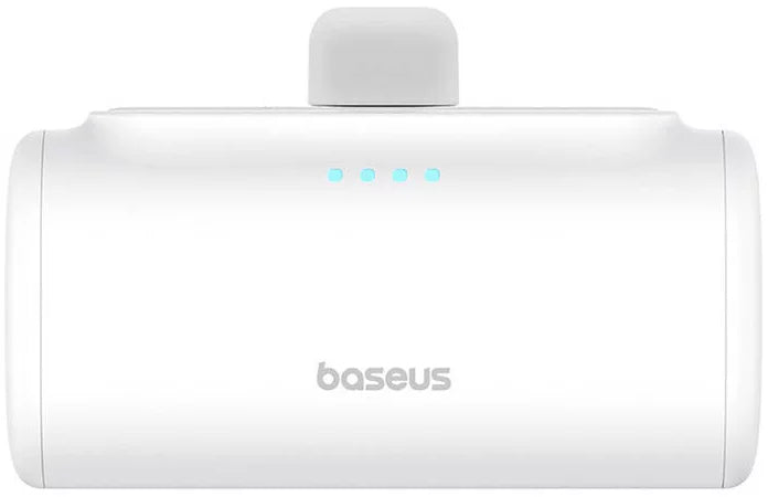 Εξωτερική Μπαταρία Baseus Compact, 5000mAh, 20W, PD, 2 x USB-C, Λευκή P10068306213-00
