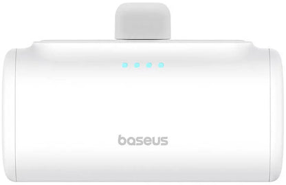 Εξωτερική Μπαταρία Baseus Compact, 5000mAh, 20W, PD, 2 x USB-C, Λευκή P10068306213-00