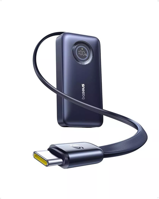 Εξωτερική Μπαταρία Baseus EnerCore CR11, 10000mAh, 45W, PD, 2 x USB-C, Μαύρη E0027G01