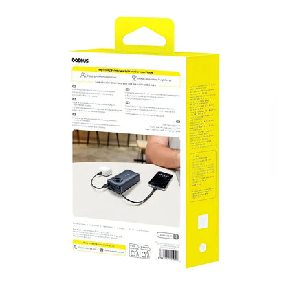 Εξωτερική Μπαταρία Baseus EnerCore CR11, 20000mAh, 67W, PD, 2 x USB-C, Μαύρη E0027H00