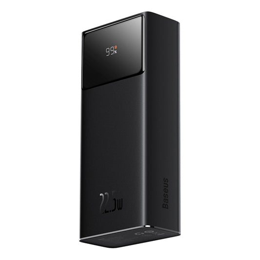 Εξωτερική Μπαταρία Baseus EnerFill FP41, 30000mAh, 22.5W, QC + PD, 1 x USB-C - 2 x USB-A, Μαύρη