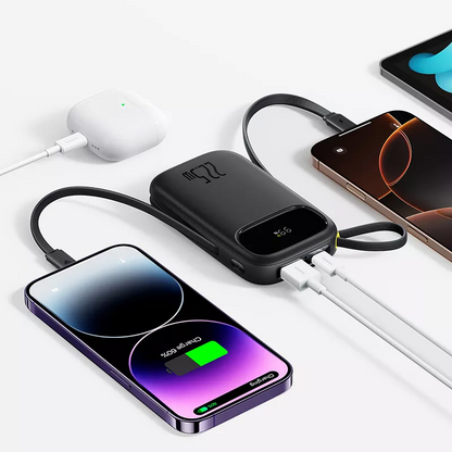 Εξωτερική Μπαταρία Baseus EnerFill FC31, 20000mAh, 22.5W, QC + PD, 1 x Lightning - 1 x USB-A - 2 x USB-C, Μαύρο P10082107123-00