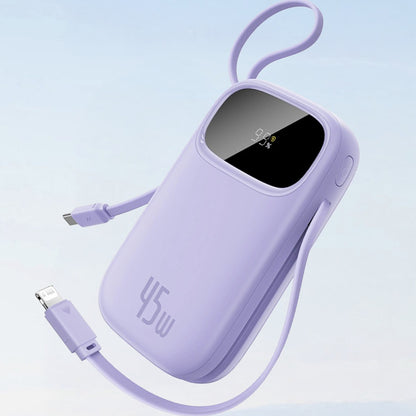 Εξωτερική Μπαταρία Baseus EnerFill FC31 Qpow 3, 10000mAh, 45W, QC + PD, 1 x Lightning - 1 x USB-A - 2 x USB-C, Μπλε E0028C03