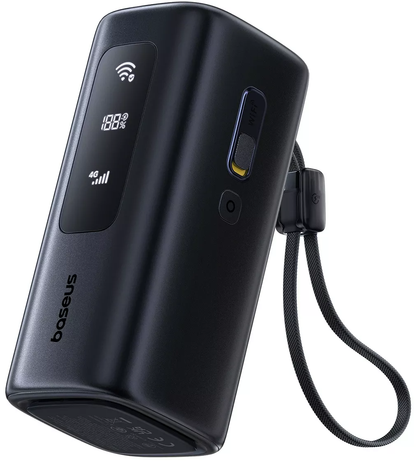 Εξωτερική Μπαταρία Baseus EnerGeek GX11, 20000mAh, 67W, QC + PD, 1 x USB-A - 2 x USB-C, Μαύρο E0025701