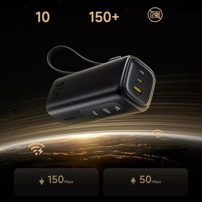 Εξωτερική Μπαταρία Baseus EnerGeek GX11, 20000mAh, 67W, QC + PD, 1 x USB-A - 2 x USB-C, Μαύρο E0025701