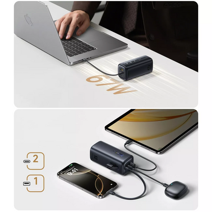 Εξωτερική Μπαταρία Baseus EnerGeek GX11, 20000mAh, 67W, QC + PD, 1 x USB-A - 2 x USB-C, Μαύρο E0025701