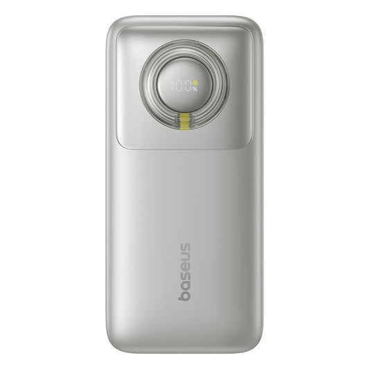 Baseus Free2Pull External Battery, 20000mAh, 65W, PD, 2 x USB-C, Gray P10073700843-00