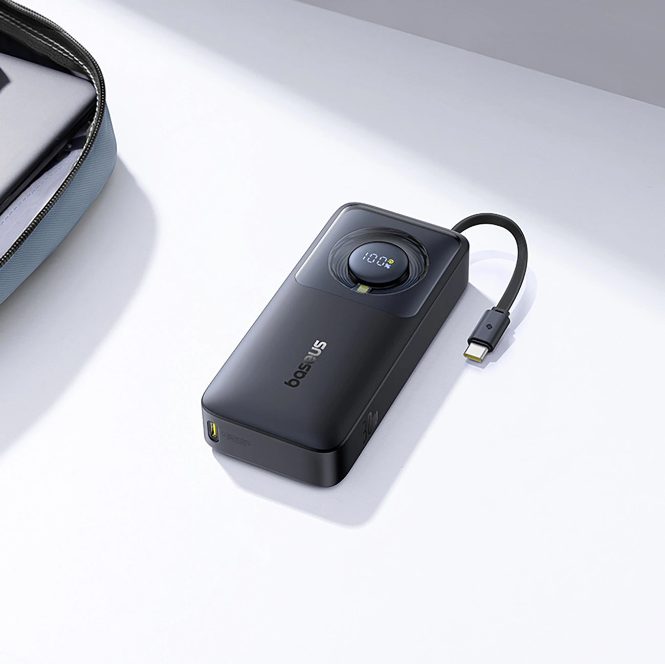 Εξωτερική Μπαταρία Baseus OS Free2Pull, 10000mAh, 30W, PD, 2 x USB-C, Μαύρη P10073701123-00