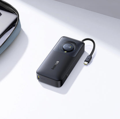 Εξωτερική Μπαταρία Baseus OS Free2Pull, 10000mAh, 30W, PD, 2 x USB-C, Μαύρη P10073701123-00