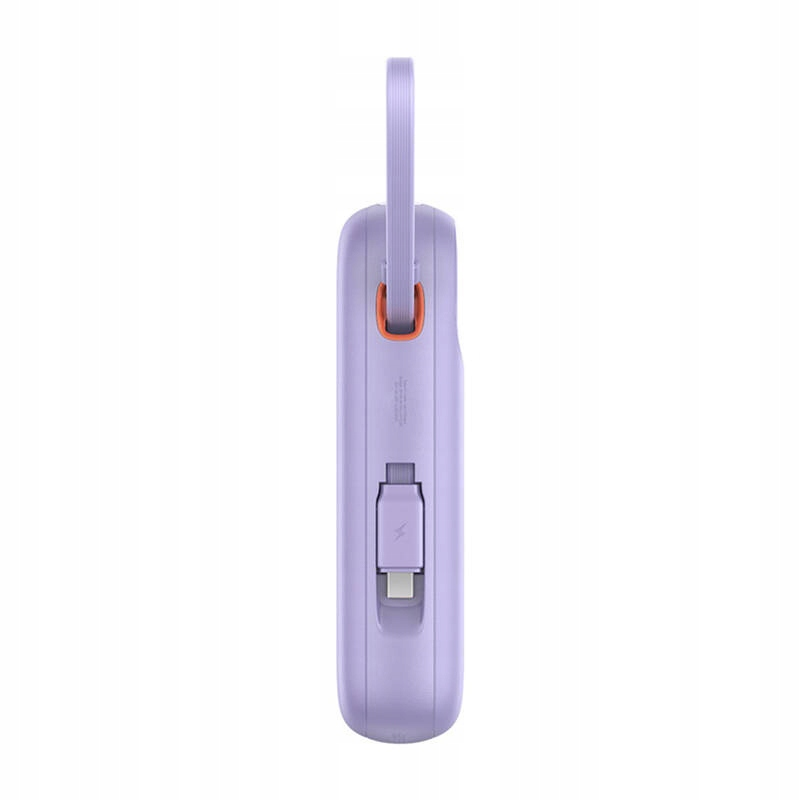 Εξωτερική Μπαταρία Baseus Qpow2, 10000mAh, 30W, QC + PD, 1 x USB-A - 3 x USB-C, Μωβ P10055008513-00