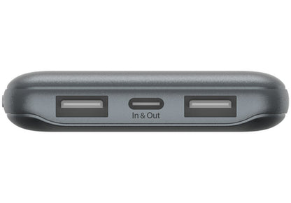 Εξωτερική Μπαταρία Belkin BoostCharge, 10000mAh, 15W, 1 x USB-C - 2 x USB-A, Γκρι BPB011btGY