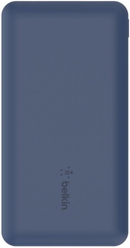 Εξωτερική Μπαταρία Belkin BoostCharge, 10000mAh, 15W, 1 x USB-C - 2 x USB-A, Μπλε BPB011btBL