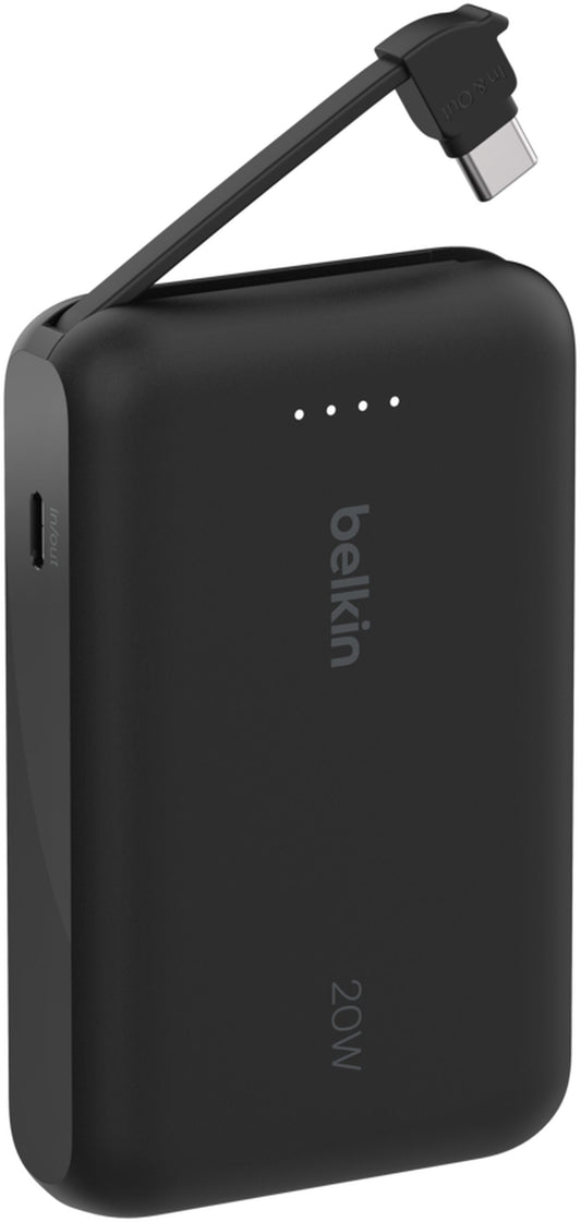 Εξωτερική Μπαταρία Belkin BoostCharge, 10000mAh, 20W, PD, 2 x USB-C, Μαύρο BPB021hqBK