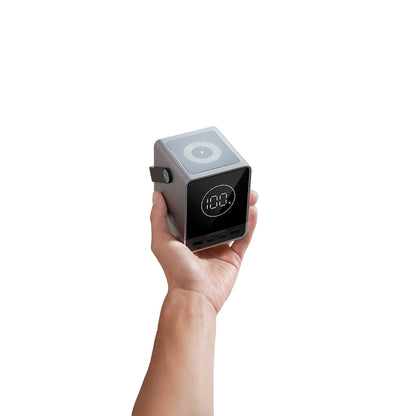Εξωτερική Μπαταρία Cuktech, 40000mAh, 300W, QC + PD + FQI, 1 x QI - 2 x USB-A - 2 x USB-C, Μαύρο