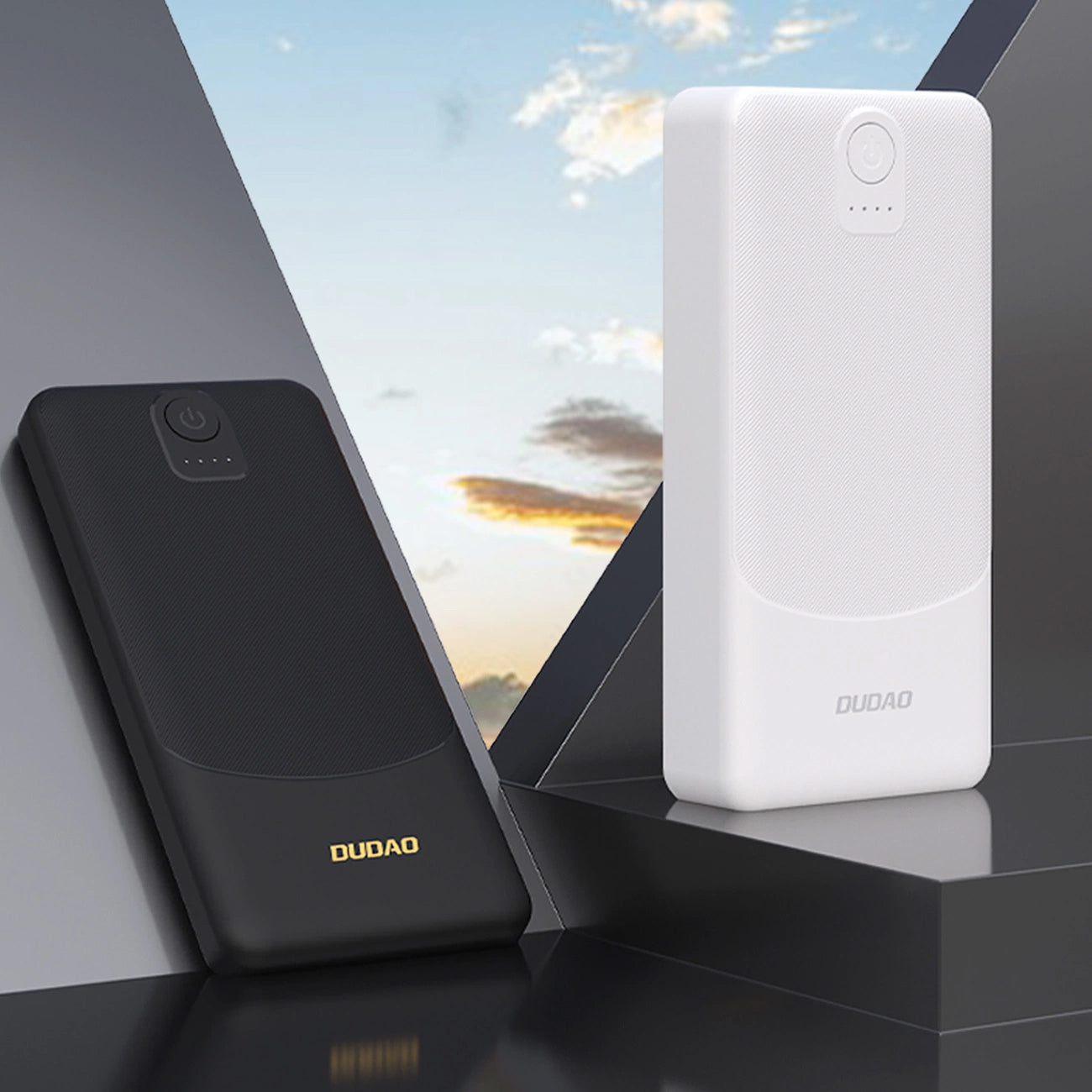 Εξωτερική Μπαταρία Dudao K10, 10000mAh, 12W, 2 x USB-A, Μαύρη