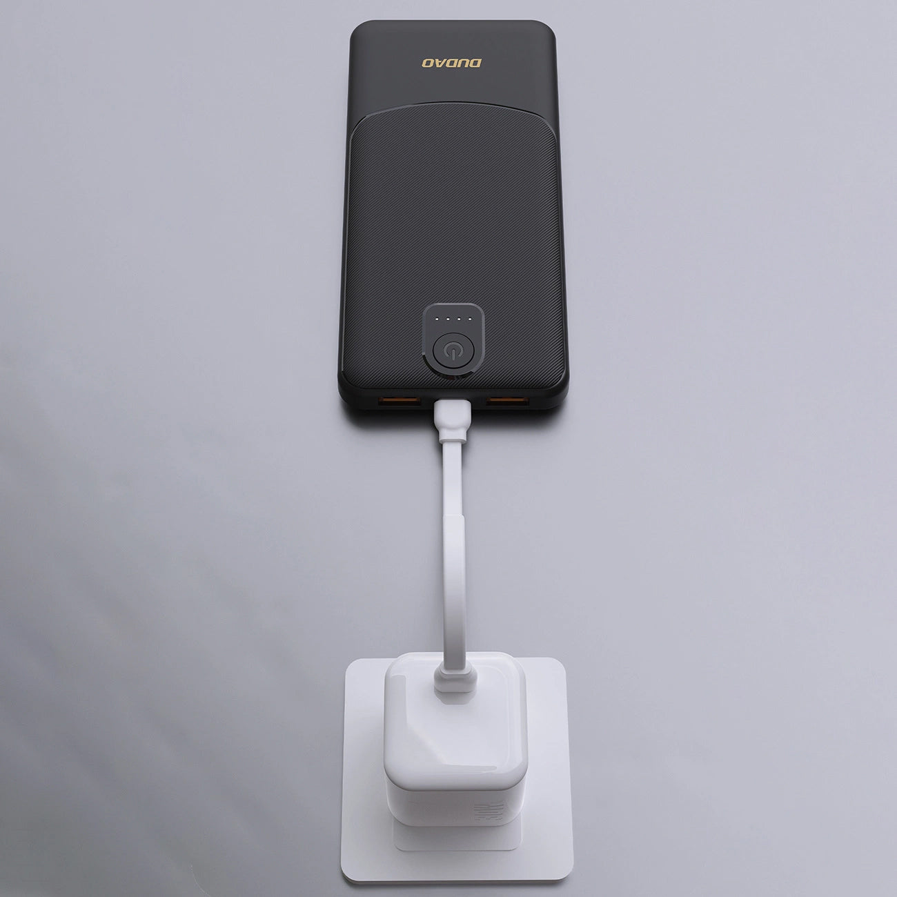 Εξωτερική Μπαταρία Dudao K10, 10000mAh, 12W, 2 x USB-A, Μαύρη