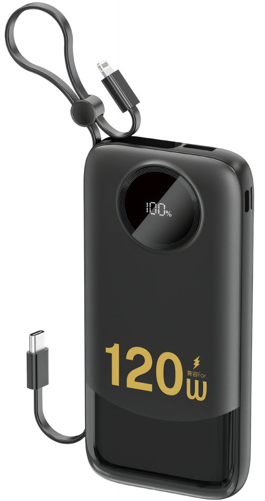 Εξωτερική Μπαταρία Dudao K13, 10000mAh, 22.5W, QC + PD, 1 x Lightning - 1 x USB-A - 2 x USB-C, Μαύρη