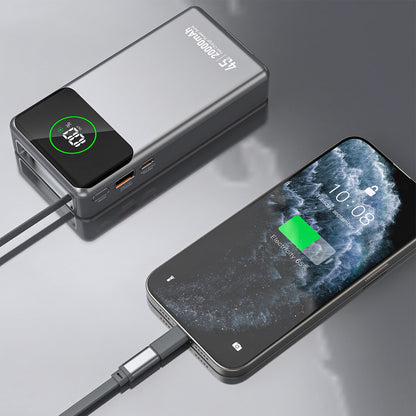 Εξωτερική Μπαταρία Dudao K31 Pro, 20000mAh, 45W, QC + PD, 1 x USB-A - 2 x USB-C, Γκρι