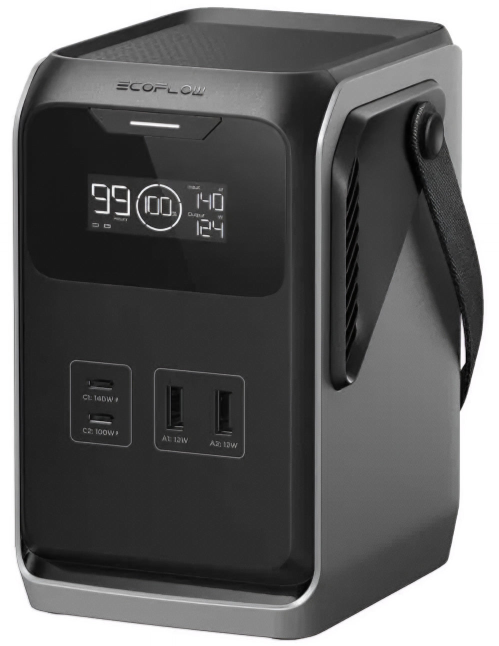 Εξωτερική Μπαταρία EcoFlow Trail 200, 60000mAh, 220W, PD, 2 x USB-A - 2 x USB-C, Μαύρη EF-TRAIL200-N