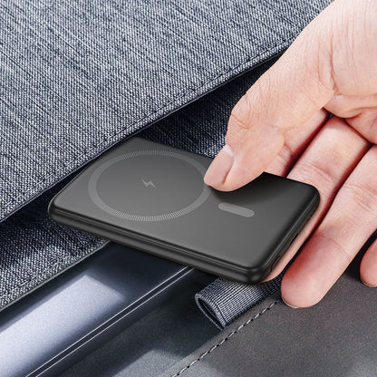 Εξωτερική Μπαταρία HOCO Wireless J140A, 5000mAh, 20W, PD + QI, 1 x USB-C, Μαύρη