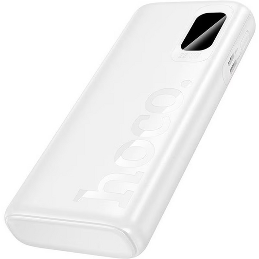Εξωτερική Μπαταρία HOCO J158 Pro Runner, 10000mAh, 22.5W, QC + PD, 1 x USB-C - 2 x USB-A, Λευκό