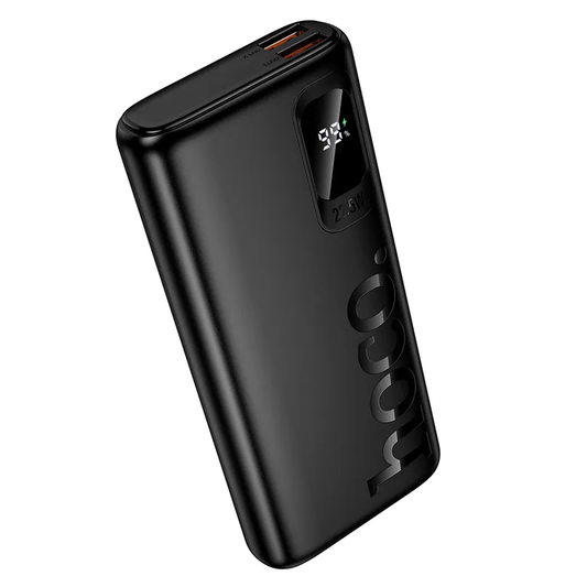 Εξωτερική Μπαταρία HOCO J158 Pro, 10000mAh, 22.5W, QC + PD, 1 x USB-C - 2 x USB-A, Μαύρο