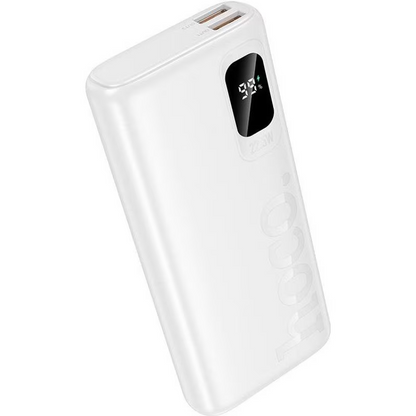 Εξωτερική Μπαταρία HOCO J158 Pro Runner, 10000mAh, 22.5W, QC + PD, 1 x USB-C - 2 x USB-A, Λευκό