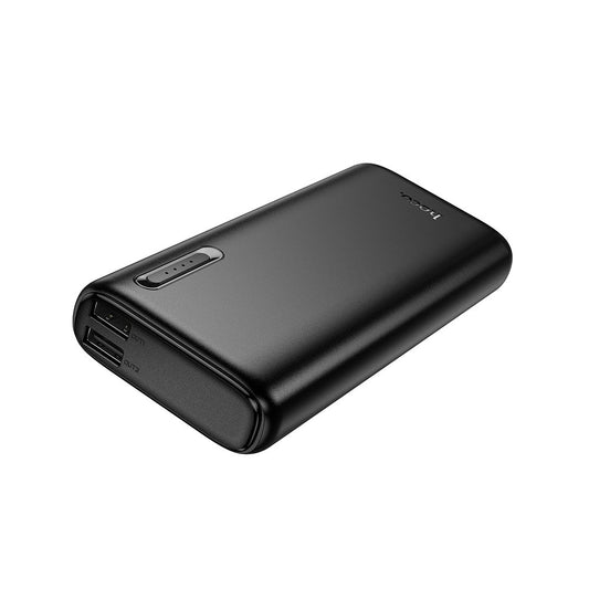 Εξωτερική Μπαταρία HOCO J158A, 10000mAh, 10W, 2 x USB-A, Μαύρη