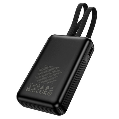 Εξωτερική Μπαταρία HOCO J162, 10000mAh, 22.5W, QC + PD, 1 x Lightning - 1 x USB-A - 2 x USB-C, Μαύρο