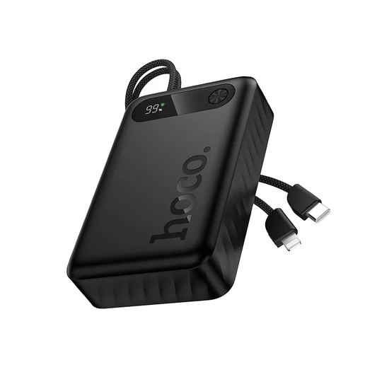 Εξωτερική Μπαταρία HOCO J171A, 20000mAh, 22.5W, QC + PD, 1 x Lightning - 1 x USB-A - 2 x USB-C, Μαύρο