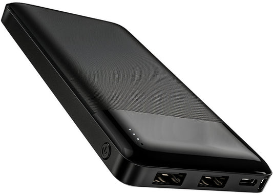 Εξωτερική Μπαταρία HOCO J72, 10000mAh, 10W, 2 x USB-A, Μαύρο