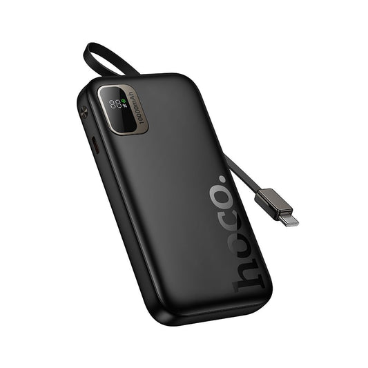 Εξωτερική Μπαταρία HOCO Q51, 10000mAh, 20W, PD, 2 x USB-C, Μαύρο