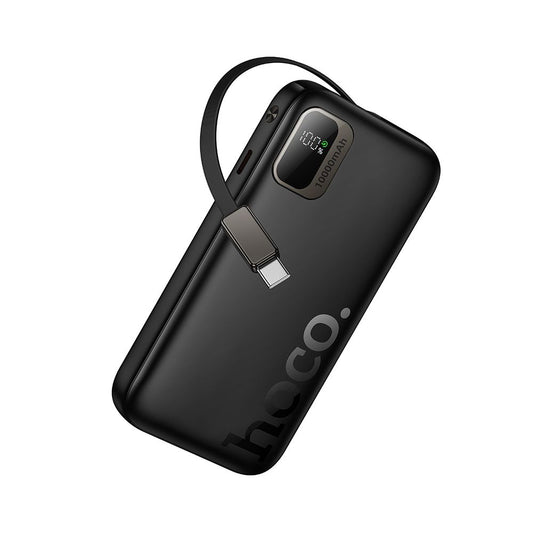 Εξωτερική Μπαταρία HOCO Q51, 10000mAh, 20W, PD, 2 x USB-C, Μαύρο