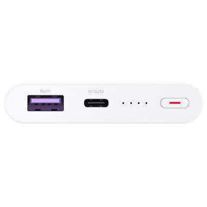 Εξωτερική μπαταρία Huawei SuperCharge, 10000mAh, 22,5W, QC + PD, 1 x USB-A - 1 x USB-C, Λευκό 55034445