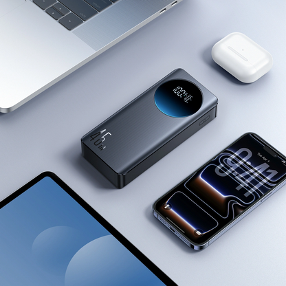 Εξωτερική Μπαταρία Joyroom JR-PBF02 Pro, 20000mAh, 45W, QC + PD, 2 x USB-A - 2 x USB-C, Μαύρο