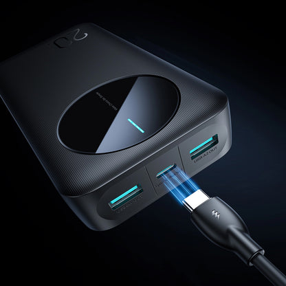 Εξωτερική Μπαταρία Joyroom JR-PBF14, 20000mAh, 12W, 1 x USB-C - 2 x USB-A, Μαύρη