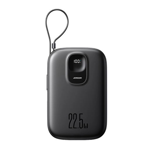 Εξωτερική Μπαταρία Joyroom JR-PBF18, 10000mAh, 22.5W, QC + PD, 1 x Lightning - 1 x USB-A - 1 x USB-C, Μαύρη